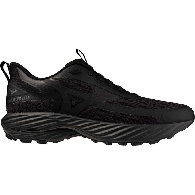 Mizuno Wave Rider GTX 3                Trailschoen Dames-zwart, zwart