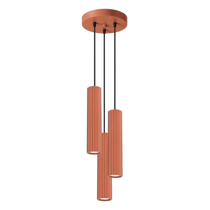 Hanglamp Sollux Lighting Karbon 3P