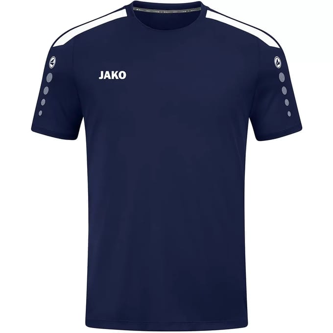Jako Power T-Shirt Heren - Marine | Maat: L