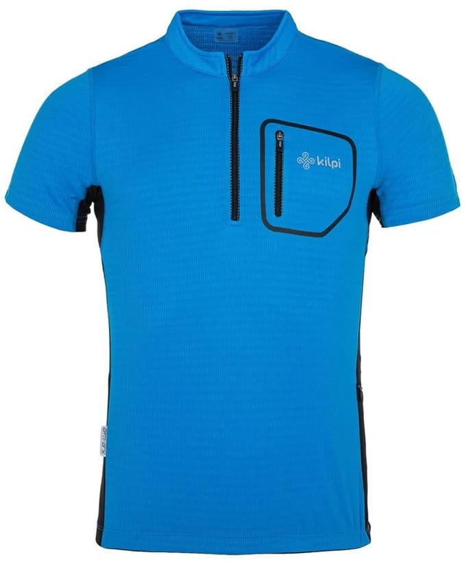 Kilpi Meledo Korte Mouw Wielertrui Blauw XS Man