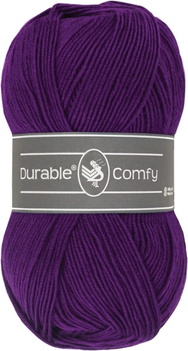 Durable Comfy - 251 Aubergine - Acrylgaren met Verfijnde Microvezel