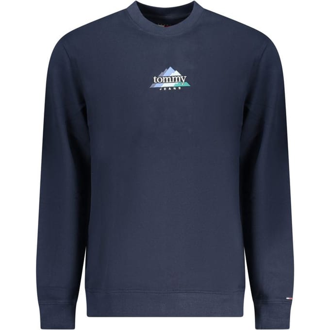 Tommy Hilfiger Blauw Katoenen Heren Sweatshirt
