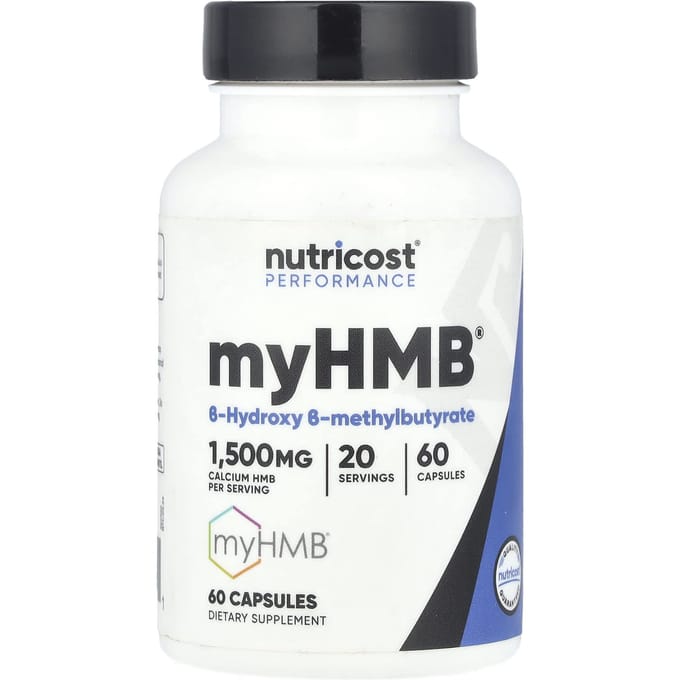Verbeterde Sportprestaties, Myhmb®, 1.500 mg, 60 Capsules (500 mg per capsule)