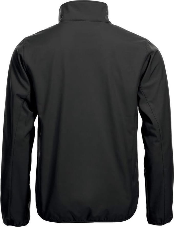 Clique Basic Softshell - Jas - Heren - Zwart - 5XL