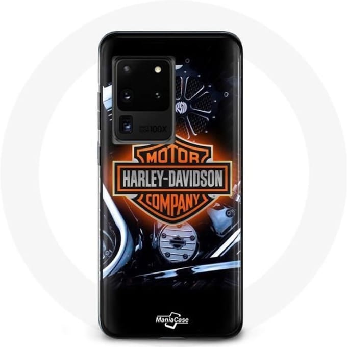 Hoesje voor Samsung Galaxy S20 Ultra Harley Davidson autobedrijfslogo