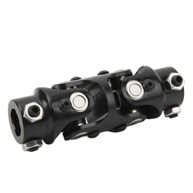 Dubbel Stuur U-Gewricht 34in DD X 34in DD 5.2in Lengte Stuurkolomschacht Koppeling black