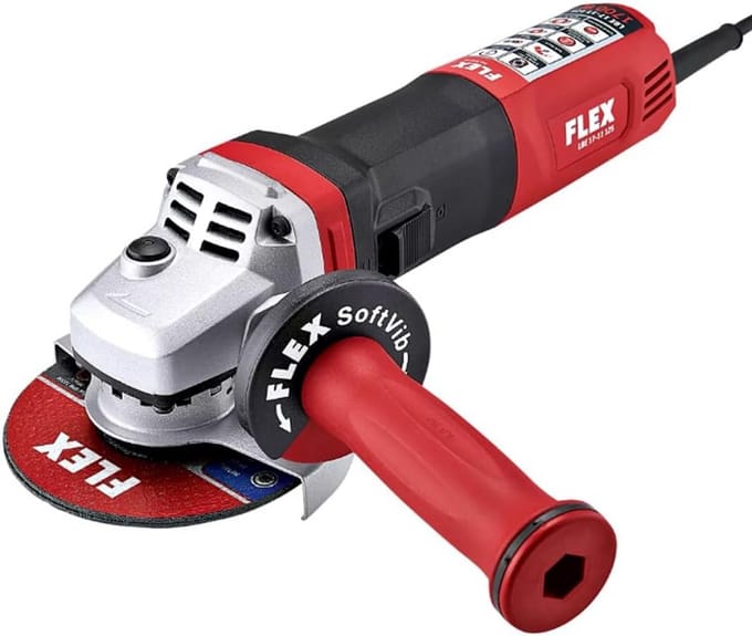 Haakse slijper met variabel toerental en rem - 1700W - 125mm schijfdiameter