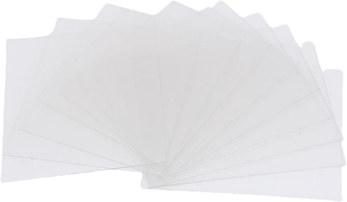 Vervangende Laslenzen - Beschermende Lenzen - Helm Onderhoud - Complete Set - 20 Stuks - Transparant