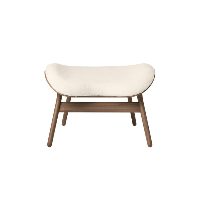 UMAGE A Conversation Piece Ottoman - eiken donker - knuffelwit