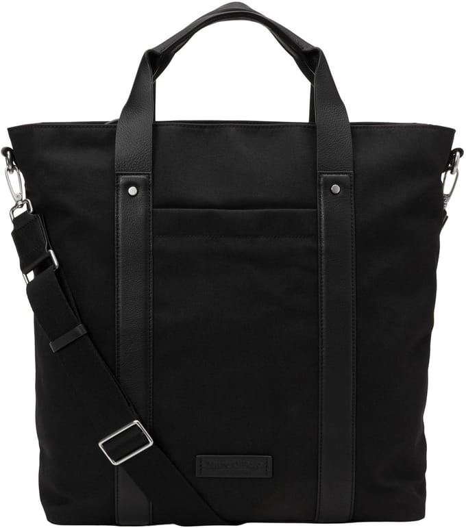 Marc O'Polo shopper schoudertas Mari Shopper Black zwart