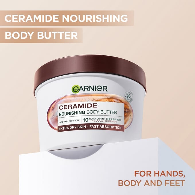 Garnier Ceramide and Cocoa Hand Body Bundle
