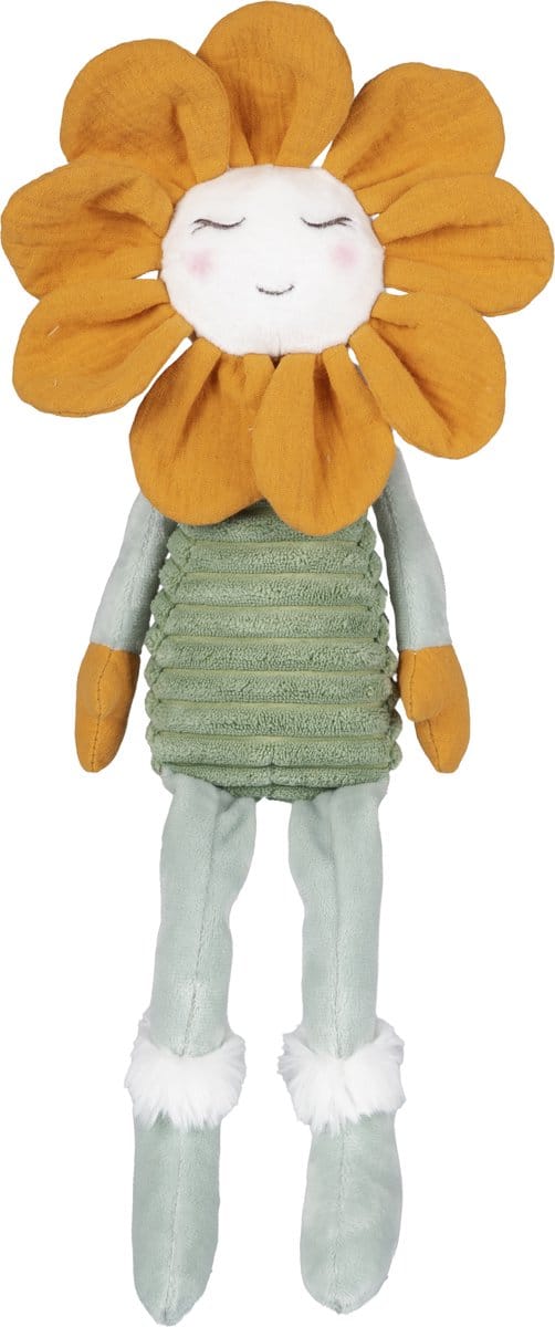 Happy Horse Fleur Knuffel 38cm - Groen/Oker - Baby knuffel