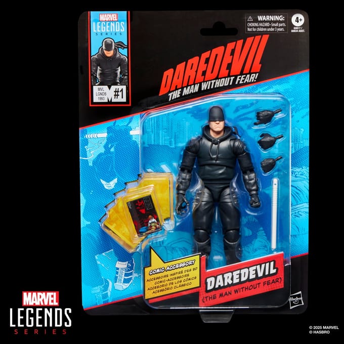 Hasbro Daredevil - The Man Wihtout Fear Marvel Legends Action Figure Daredevil 15 cm Action Figuur