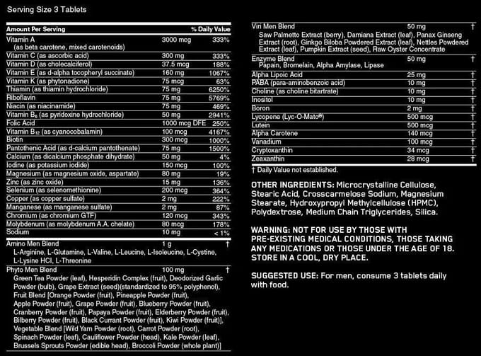 Optimum Nutrition Opti-Men 90 CAPS