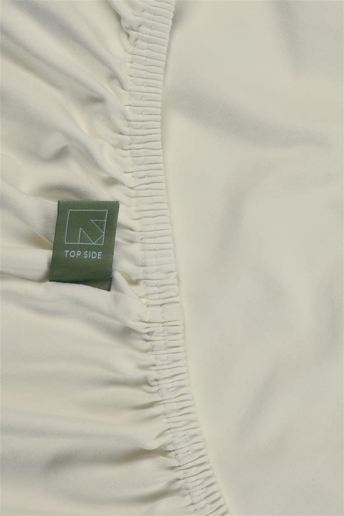 Beddinghouse Dutch Design Jersey - Topper Hoeslaken - 180x220 - Gebroken wit