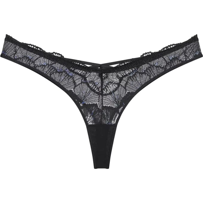 Triumph Palina Moonlight Kiss String Dames Onderbroek - ZWART