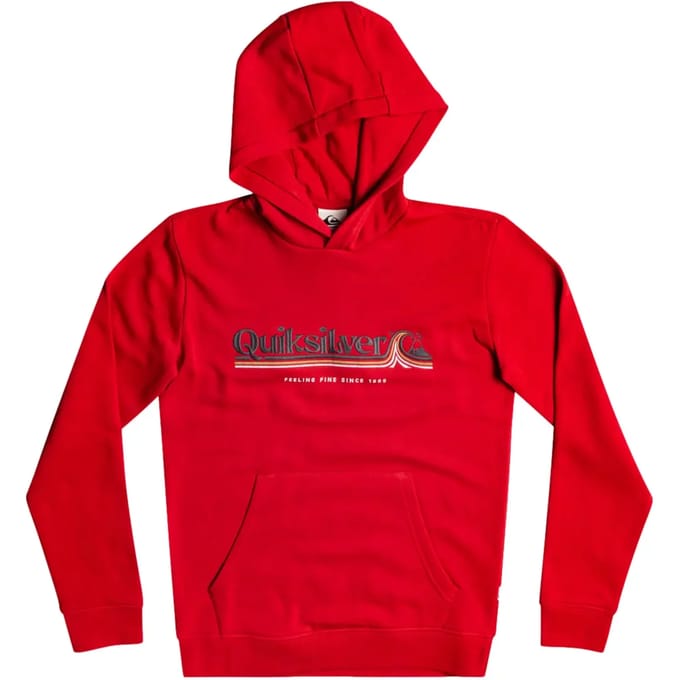 Quiksilver All Lined Up Sweatshirt Rood 12 Years Jongen