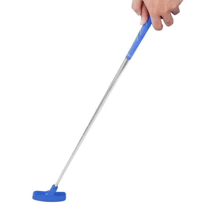 35 inch Mini Rubber Head Golf Putters Kinder Golf Putter Stalen Schacht (Blauw)