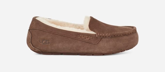 UGG® Ansley for Women in Black, Size 6, Suede/Wool