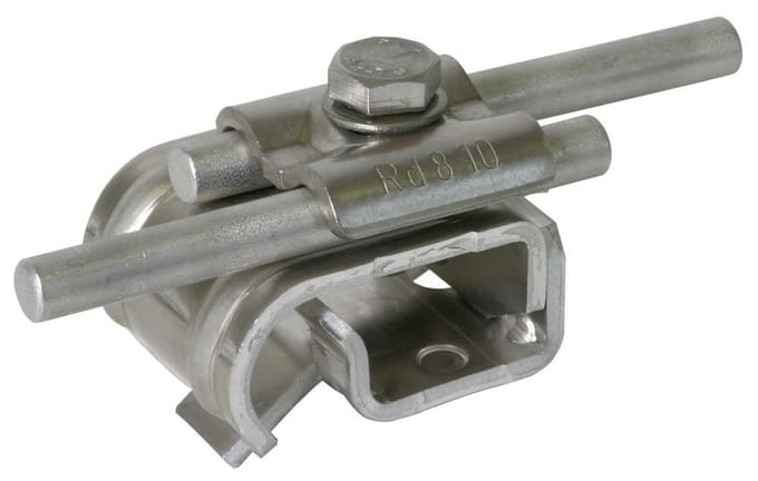 Dehn Gootklem Al Met Dubbele Klang Voor Rd 8-10mm - 339051
