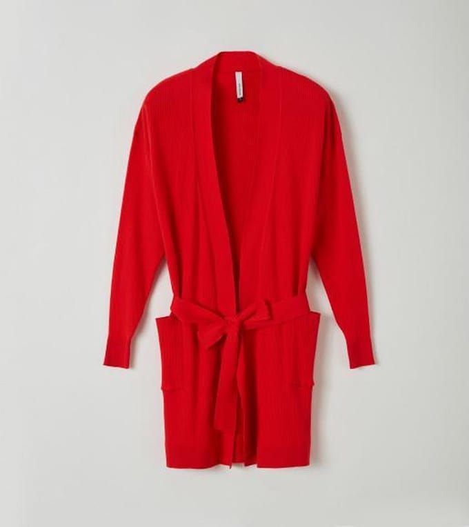 Lords & Lilies Dames Cardigan Rood XS/S