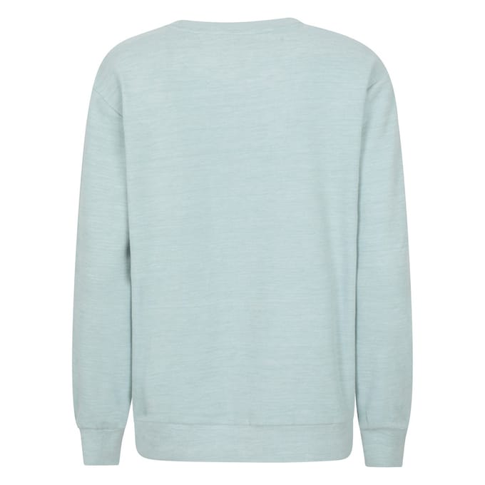 Mountain Warehouse Dames/Dames Strath Melange Supersoft Sweatshirt (Groen)