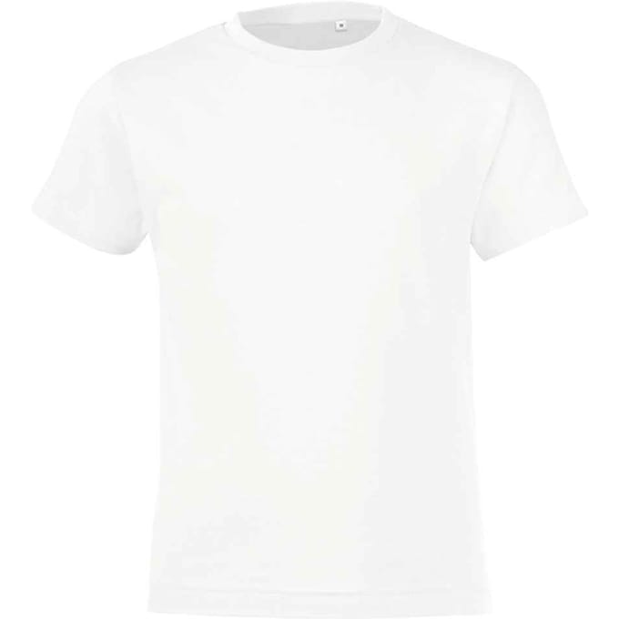 SOLS Kinderen/Kinderen Normaal T-Shirt (Wit)