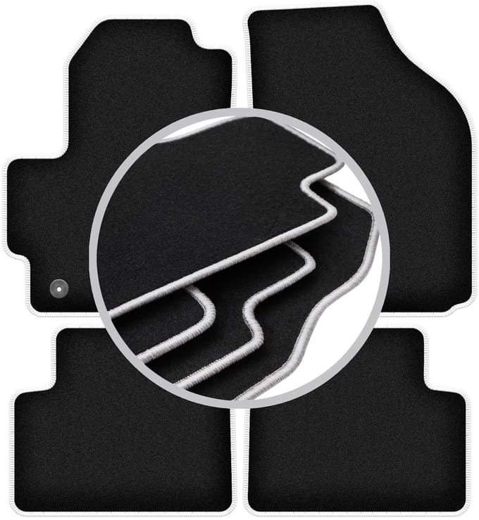 CARLUX-SILVER automatten voor: Chevrolet Matiz hatchback (2004-2009)