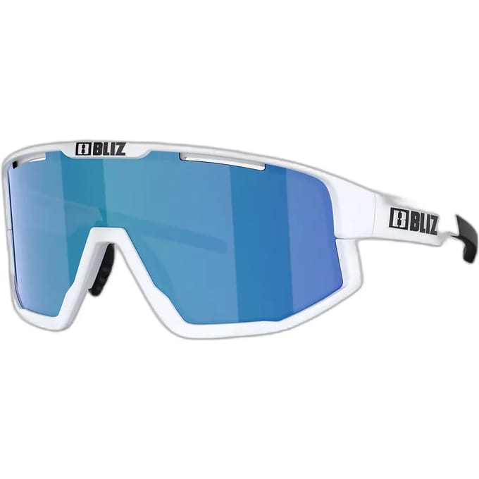 Bliz Vision Sportbril Matte White/Smoke&Blue Mirror - OZB7001-04