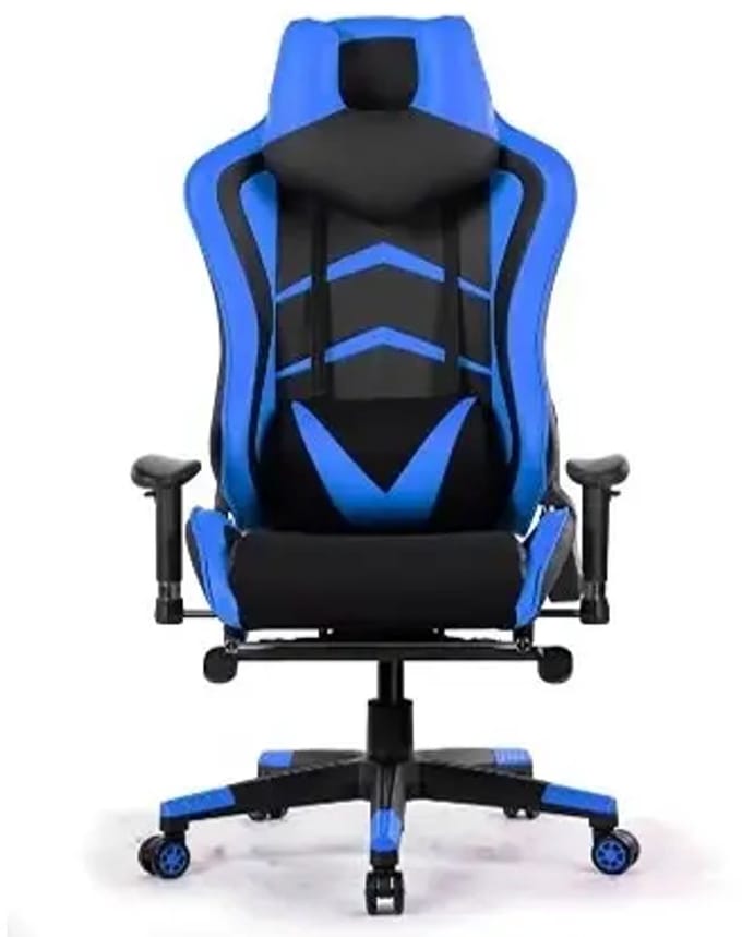 Gaming chair blauw-zwart