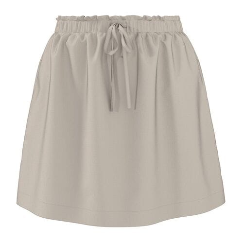ESMARA Dames rok met linnen (Beige, S (36/38))