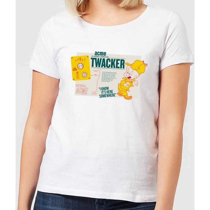 Looney Tunes ACME Twacker Women's T-Shirt - White - M