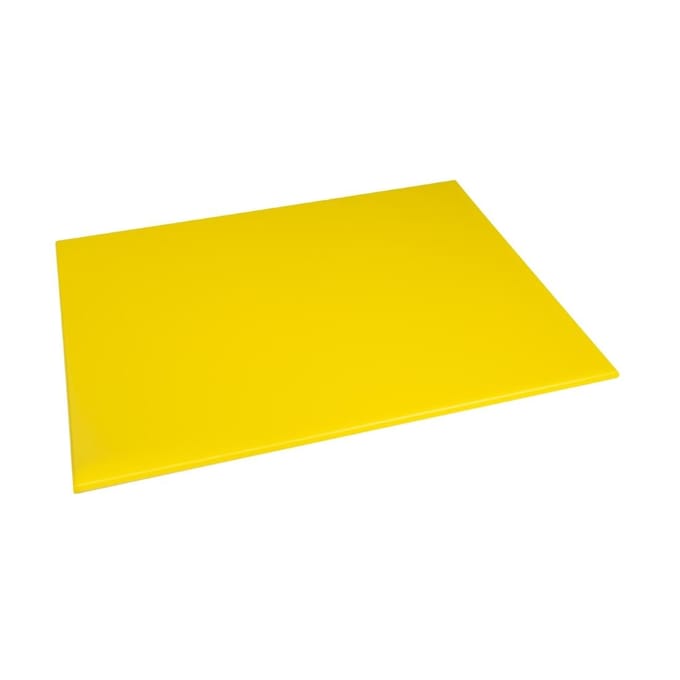 Hygiplas Kleurcode Snijplank Geel 600x450x12mm J021 - Horeca