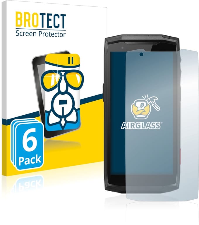 Screenprotector 6 Stuks voor Crosscall Core-M5 Beschermglas transparant