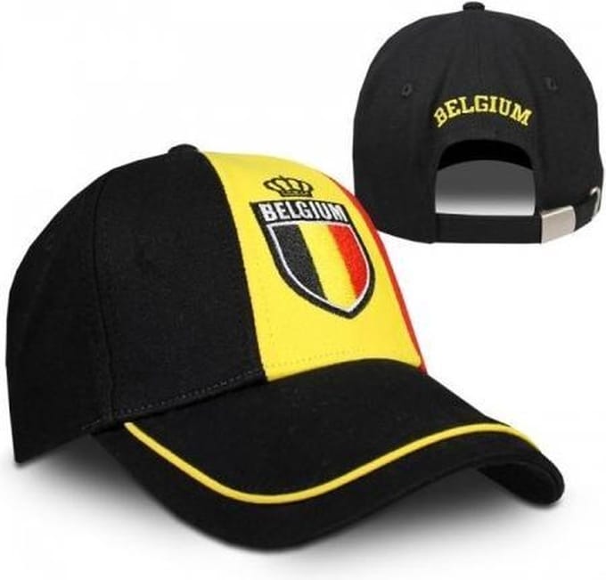 Belgie Cap rode duivels zwart geel rood