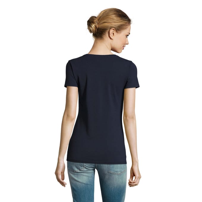 SOLS Dames/Dames Millenium T-Shirt (Franse marine)