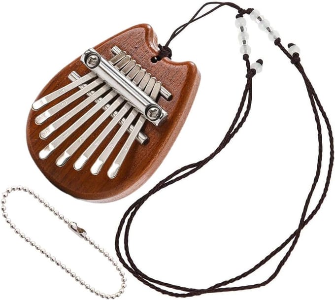 Houten Kalimba met 8 Toetsen Duimpiano voor Beginners