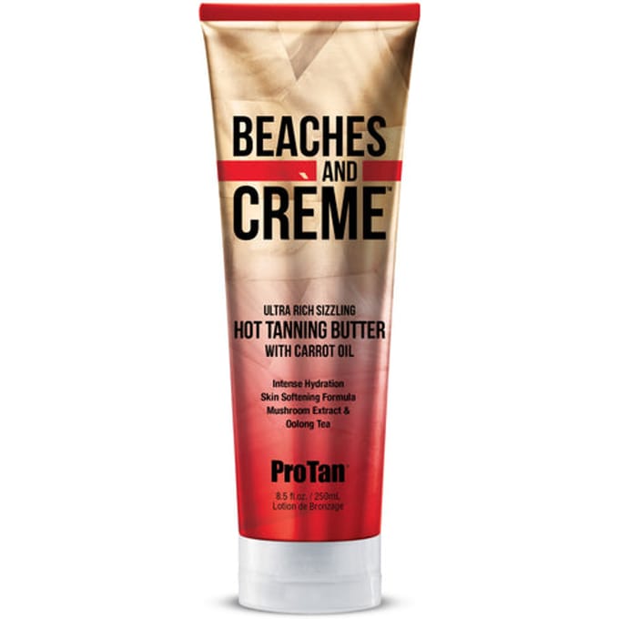 Pro Tan BEACHES AND CRÉME™ SIZZLING HOT TANNING BUTTER Zonnebankcreme - Tingle - 250ml