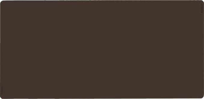 NOOBLU Tafelloper DUBL - Senso Chocolate brown - Lengte: 85 cm, Aantal: 1 tafelloper