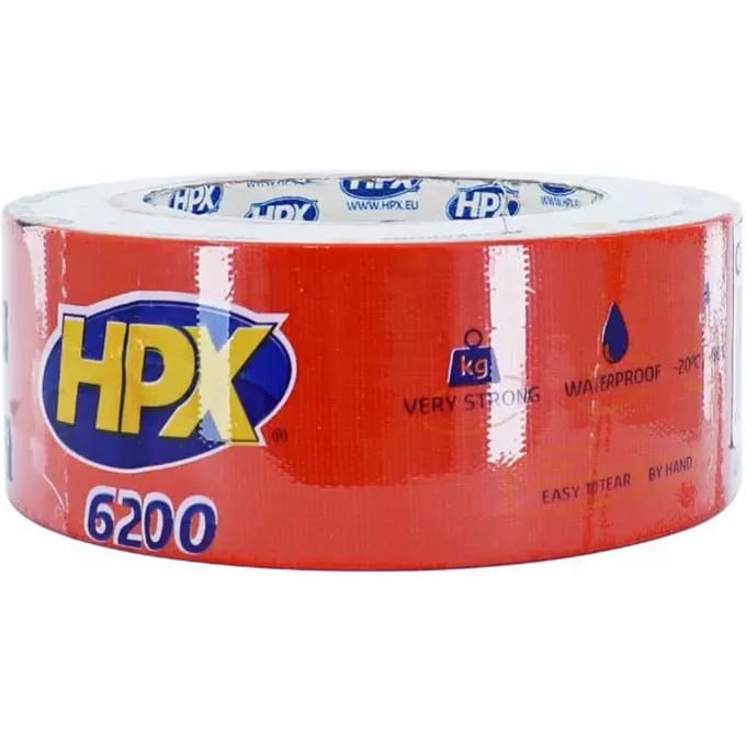 Pantsertape - rood 48mm x 25m