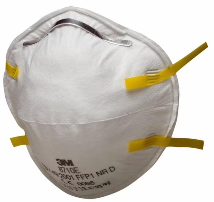 3M fijnstofmasker 8710 FFP1 (20 stuks)