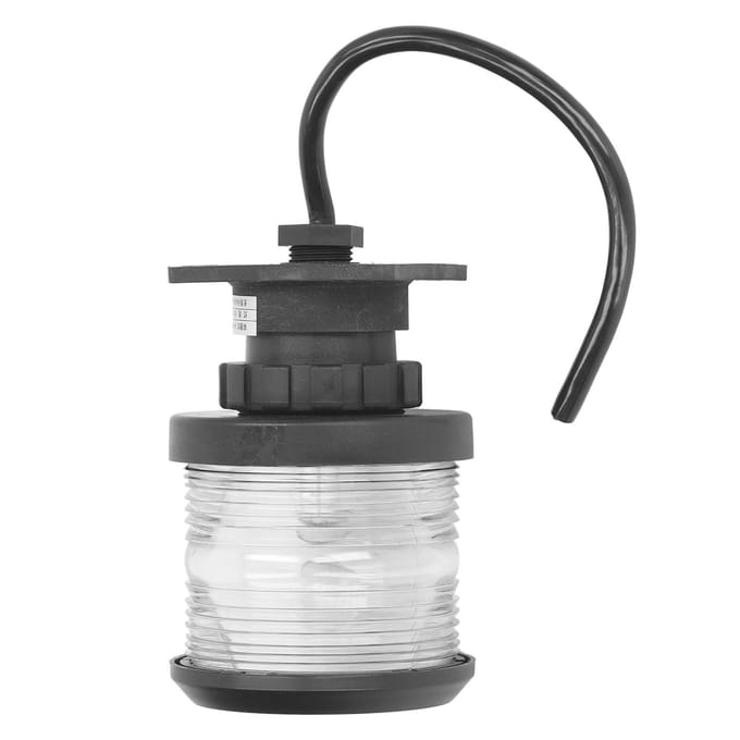 Feu de mouillage LED blanc Lampe de navigation tous azimuts pour bateau marin IP56 Étanche Visibilité 2NM white