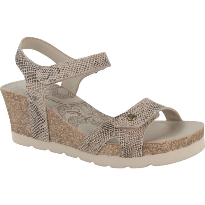 Panama Jack Sandaal Julia B88 Napa Natural Beige Print
