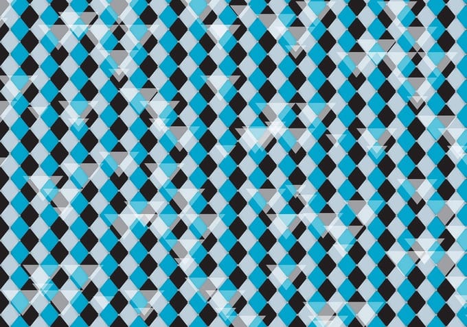 Modern Abstract Diamond Photo Wallcovering