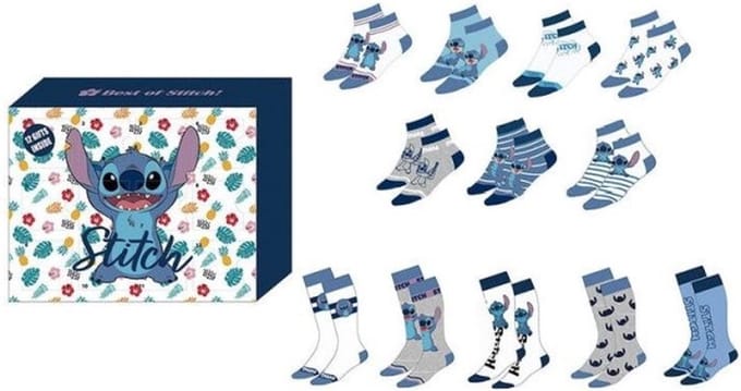 Disney Stitch Socks Gift Box - Maat 35-41