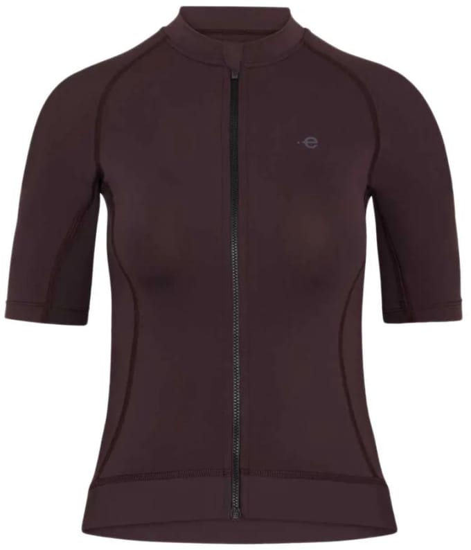 Ecoalf Caledon Korte Mouw Wielertrui Bruin M Vrouw