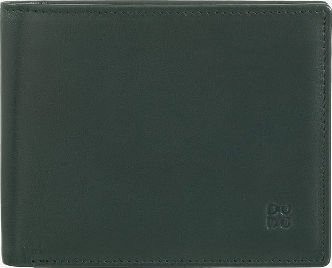 Dudu - Herenleren Portemonnee - Compact - Passen - Handig