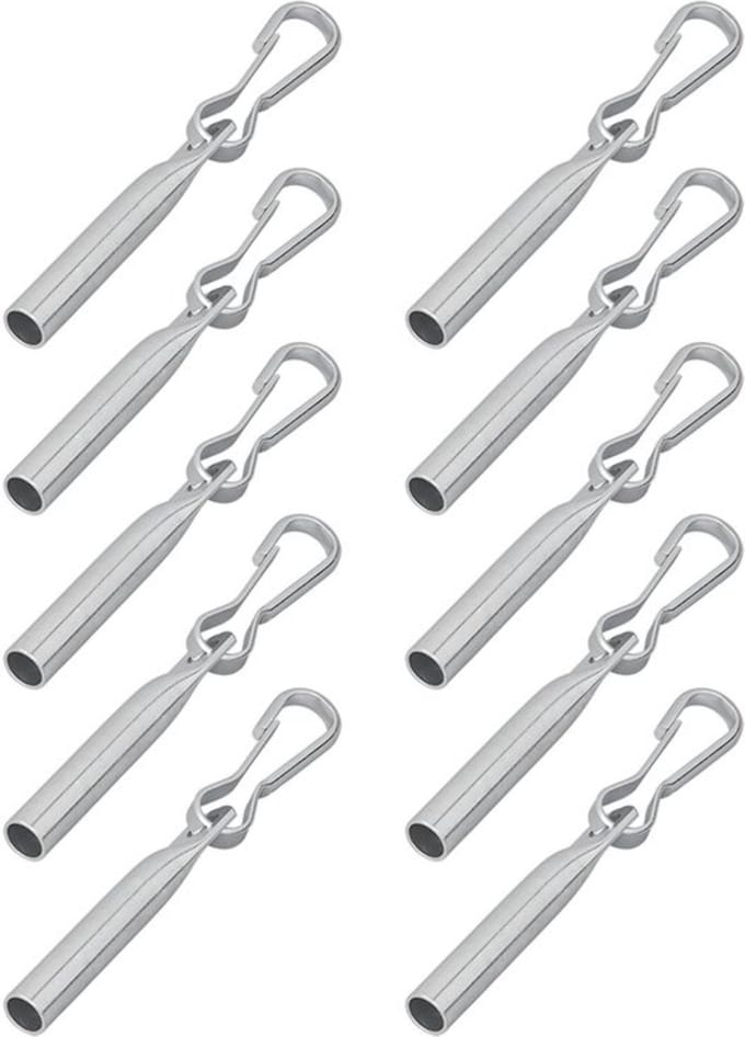 ProPlus Kabeleindsluiting - Staal - Ø 6 mm - 90 mm - Simplex haken - 10 stuks