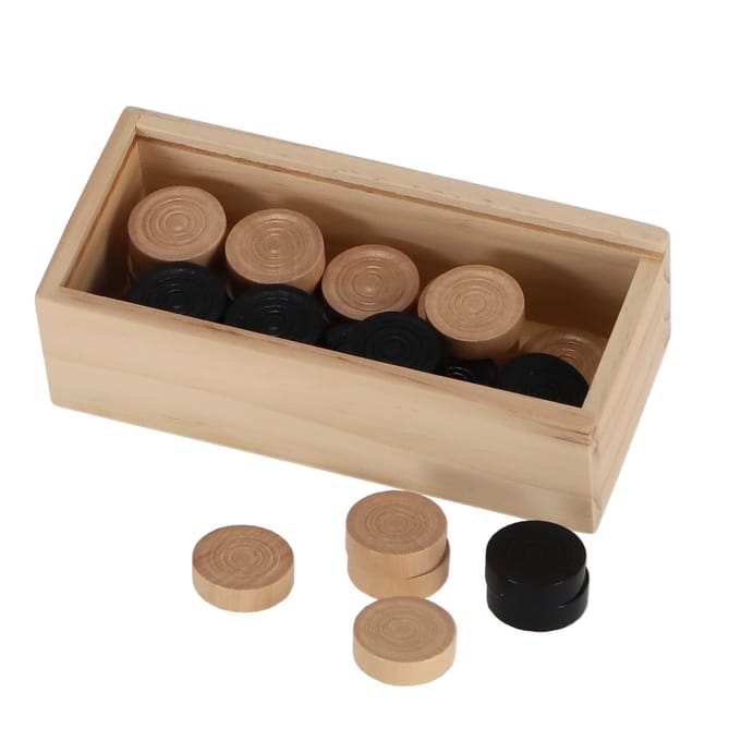 Jeu de société éducatif - New Classic Toys - Jeu de dames en bois