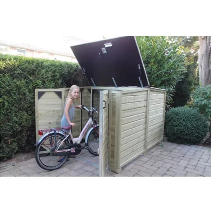 Lutrabox Tuinkast Fietsberging 125x215x141cm